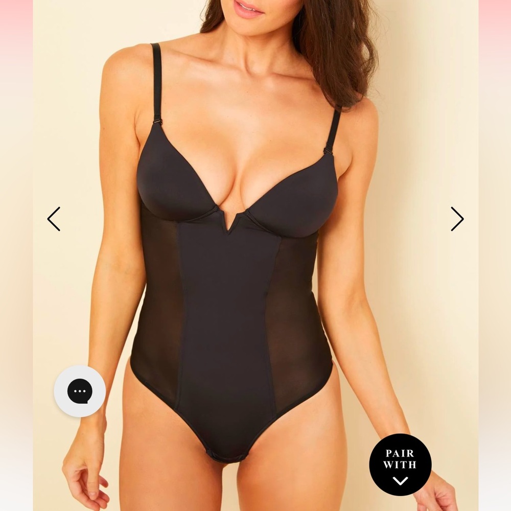 Cosabella Neiman Marcus Women's Marni Teddy Shapewear Black Size S 2211
